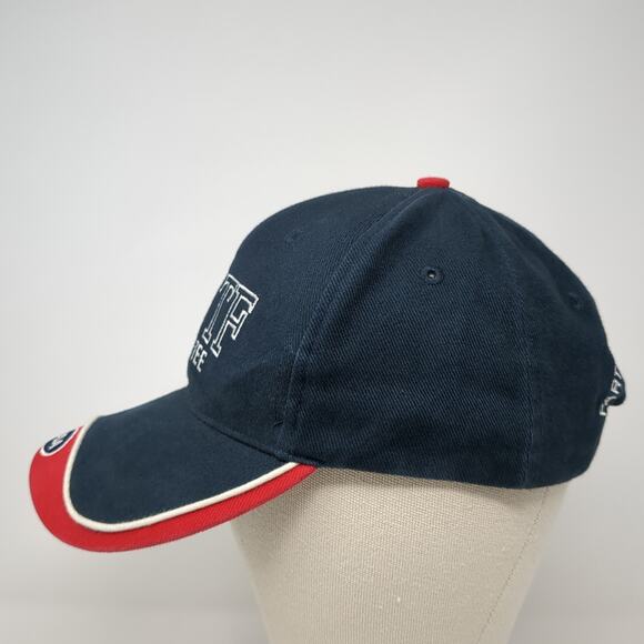 NWTF Commitee USA Baseball Cap Blue One Size Adjustable Embroidered Patriotic - Picture 3 of 8